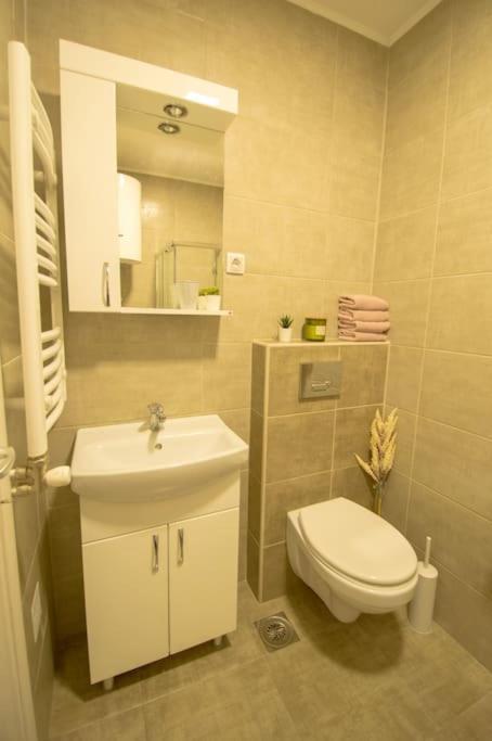 White Fields-Central 2-Bdrm Apartment With Parking Novi Sad Exteriör bild